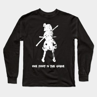 Youmu Konpaku - One Foot In The Grave - Touhou Project Long Sleeve T-Shirt